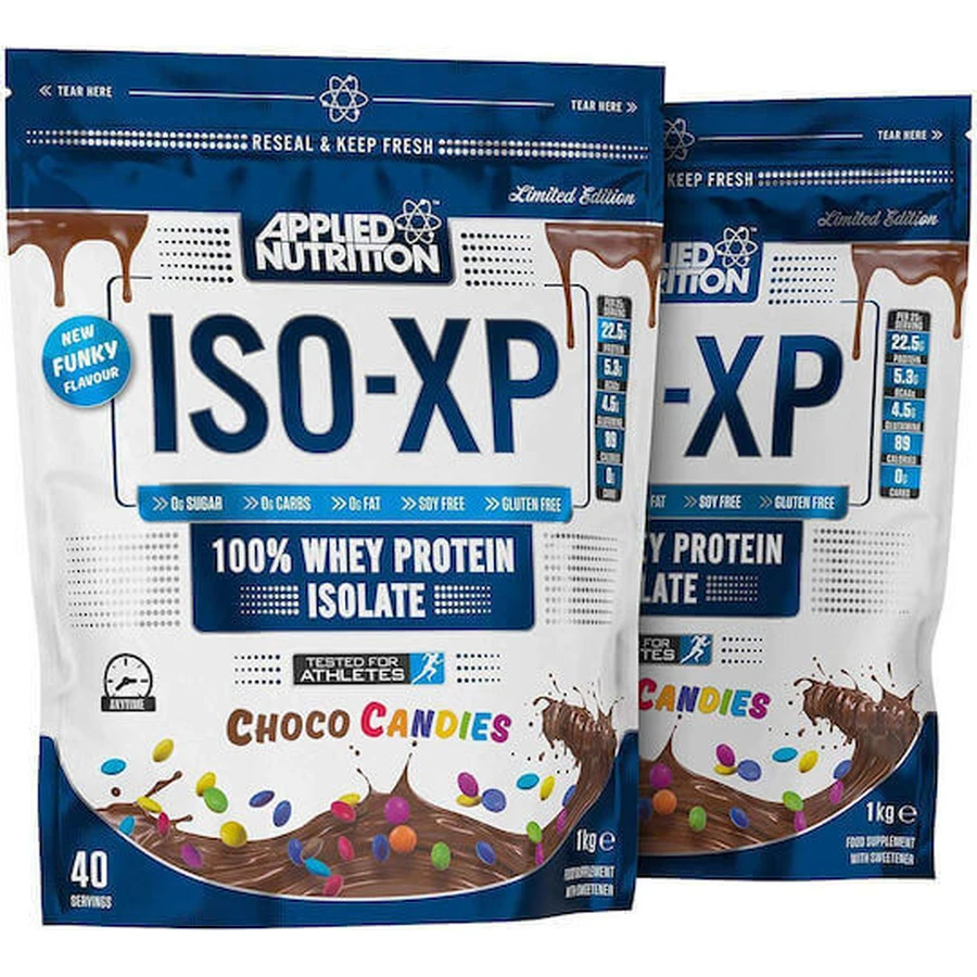 Applied Nutrition ISO-XP сироватковий протеїн Сироватковий протеїн без глютену зі смаком шоколаду 1 кг: ціни та характеристики