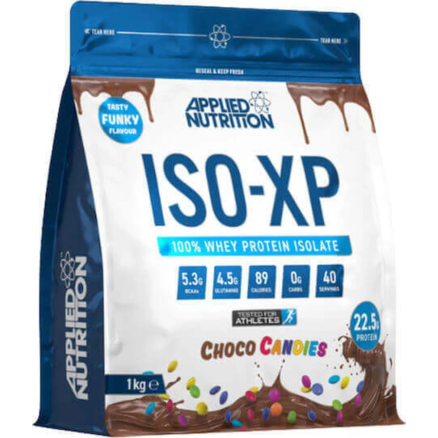 Applied Nutrition ISO-XP сироватковий протеїн Сироватковий протеїн без глютену зі смаком шоколаду 1 кг: ціни та характеристики
