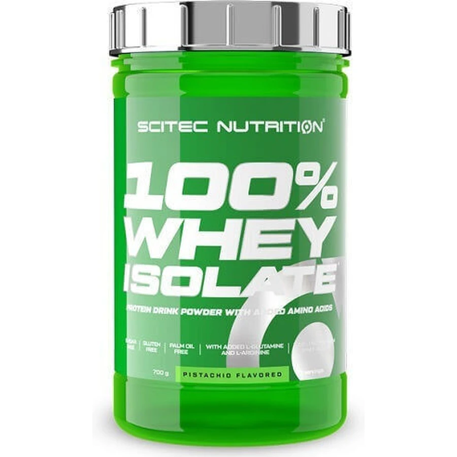 Scitec Nutrition 100% сироватковий ізолят Сироватковий протеїн без глютену з фісташковим смаком 700гр: ціни та характеристики