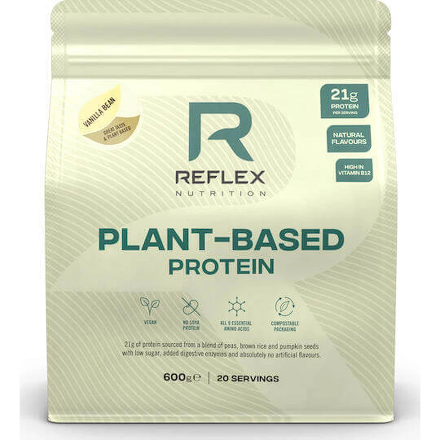 Reflex Nutrition Безлактозний молочний коктейль на рослинній основі зі смаком ванільних бобів 600гр: ціни та характеристики