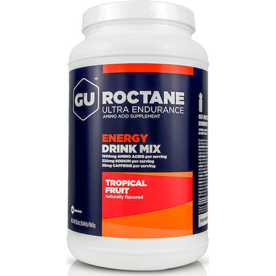 GU Roctane Energy Drink Mix Tropical Fruit 1560гр: цены и характеристики