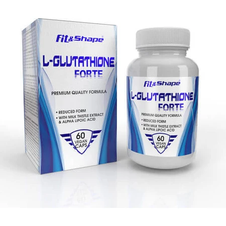 Fit & Shape L-глутатіон форте 60 трав'яних капсул: ціни та характеристики