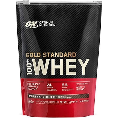 Optimum Nutrition Gold Standard 100% сироватковий протеїн зі смаком банана 454гр: ціни та характеристики