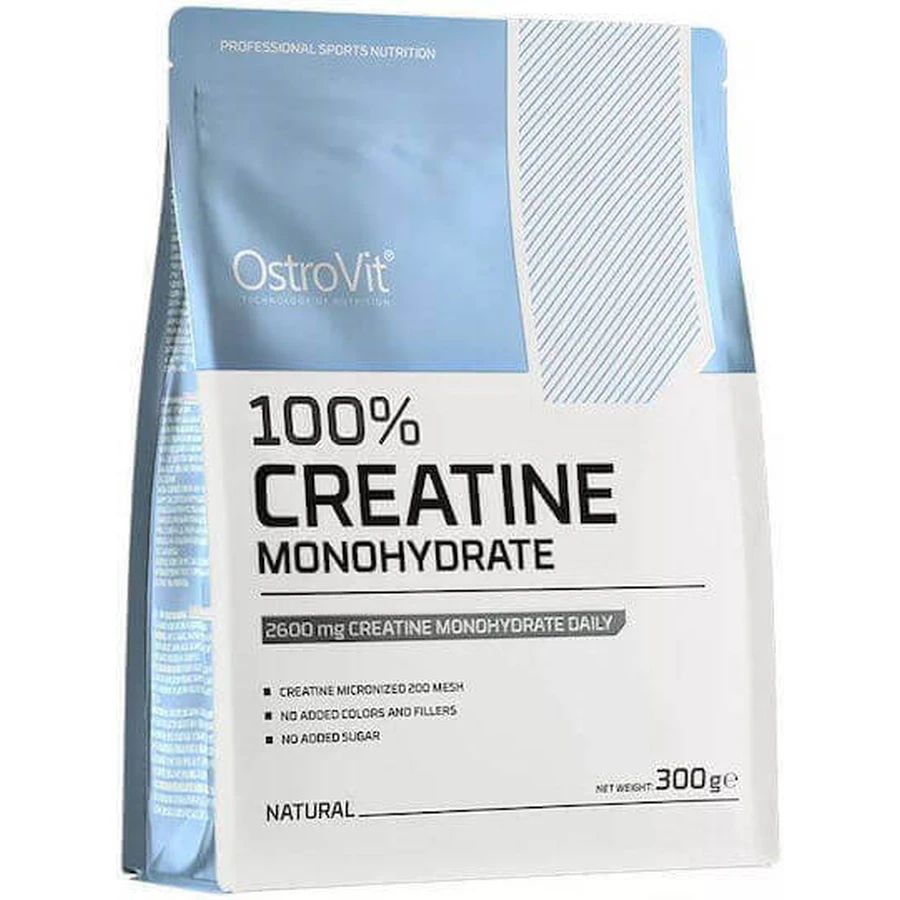 OstroVit Supreme Pure Creatine Monohydrate Natural - натуральний моногідрат креатину - натуральний 300гр: ціни та характеристики