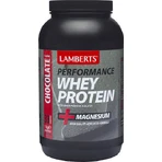 Lamberts Performance Whey Protein & Magnesium Сироватковий протеїн з магнієм зі смаком шоколаду 1 кг: ціни та характеристики