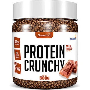 Quamtrax Nutrition Protein Crunchy со вкусом молочного шоколада 500 гр.