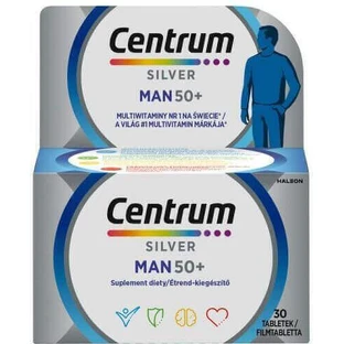 Полівітамінний комплекс Centrum Silver Man 50+ для зміцнення енергії та імунної системи 30 таблеток