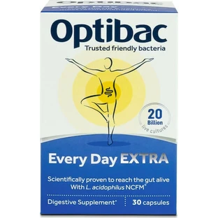 Пробіотик OptiBac на кожен день з додатковою силою 30 капс.