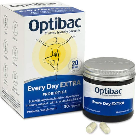 Пробіотик OptiBac на кожен день з додатковою силою 30 капс.: ціни та характеристики