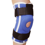 Бандаж коленного сустава неопреновый со спиральными ребрами жесткости 4052, размер 3