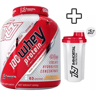 Immortal Nutrition 100% Whey Protein 2000гр Cookies & Cream & Shaker