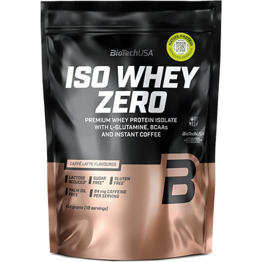 Biotech USA Iso Whey Zero Whey Protein Zero Whey Protein без глютена со вкусом Caffee Latte 454гр: цены и характеристики
