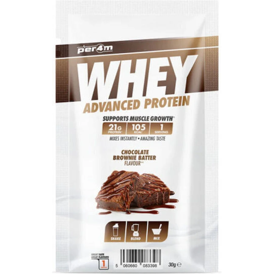 Per4m Whey вдосконалений сироватковий протеїн зі смаком шоколадно-арахісового масла 30гр: ціни та характеристики