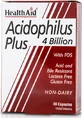 Health Aid Ацидофілін Плюс 4 мільярда пробіотик 30 капс.