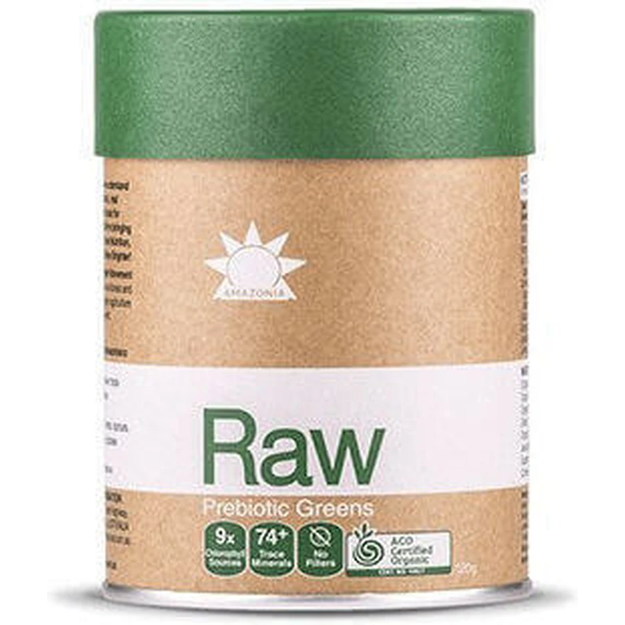 Amazonia Raw Prebiotic Greens 120гр: цены и характеристики