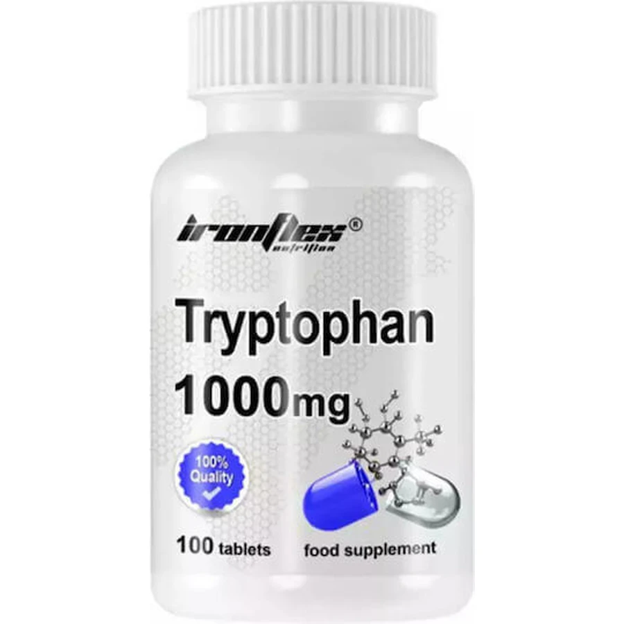 Ironflex Nutrition Триптофан 1000 мг 100 таблеток Ironflex Nutrition: ціни та характеристики