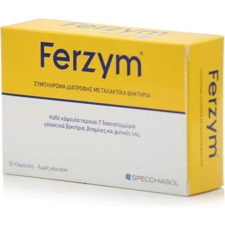 Пробиотик Specchiasol Ferzym 30 капс: цены и характеристики