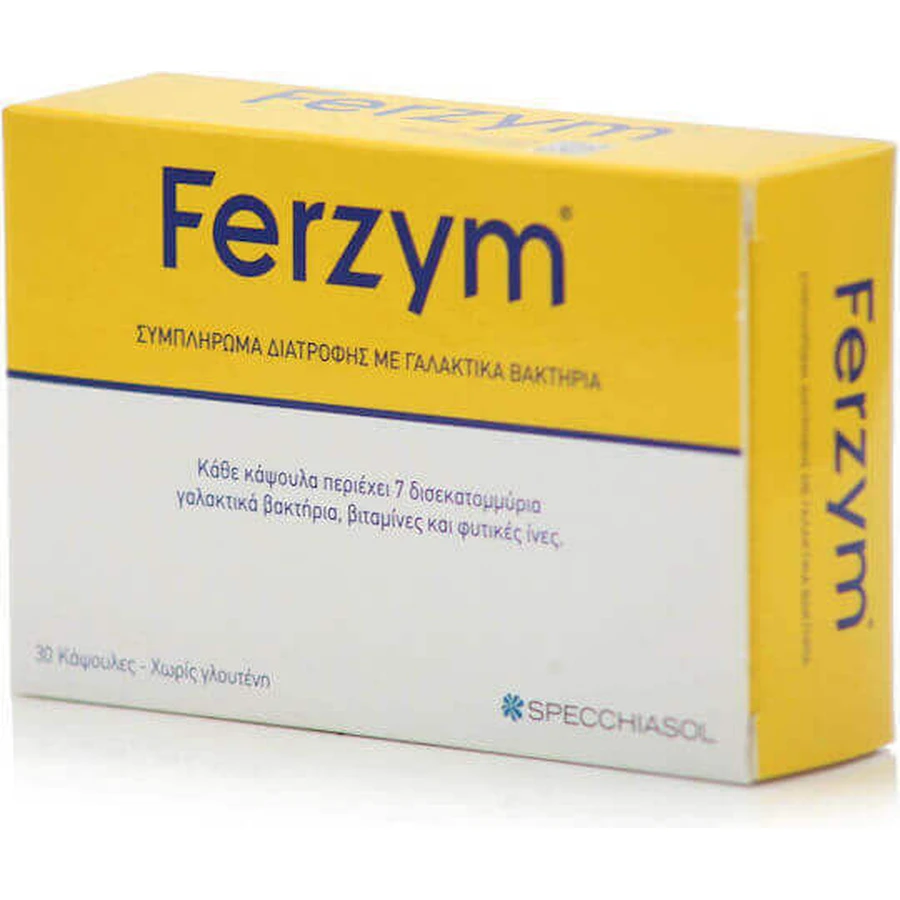 Пробиотик Specchiasol Ferzym 30 капс: цены и характеристики