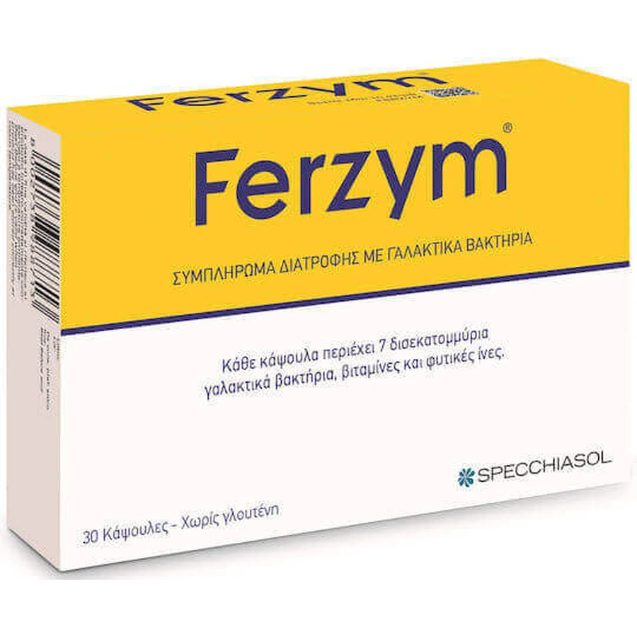 Пробиотик Specchiasol Ferzym 30 капс: цены и характеристики
