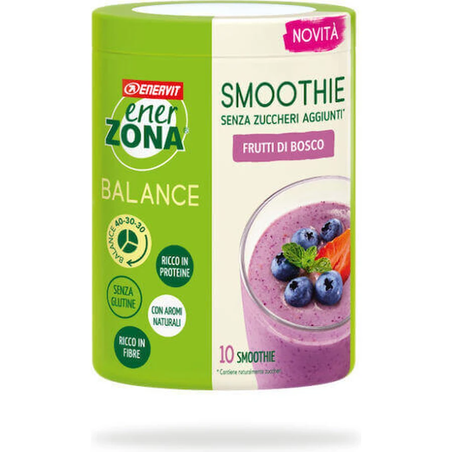 Enerzona Смузи со вкусом ягод 300 гр: цены и характеристики