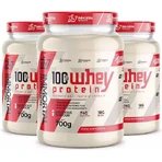 Immortal Nutrition 100% Whey Protein Сывороточный протеин со вкусом клубники и банана 3х700гр: цены и характеристики