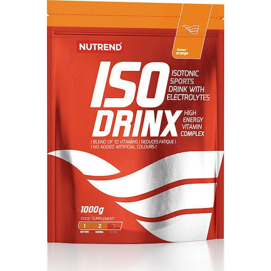 Изотонический спортивный напиток Nutrend IsoDrinx с электролитами Апельсин 1000гр: цены и характеристики