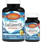 Carlson Labs Norwegian Wild Cod Liver Oil Ghemes 460 mg [150+30 softgels]