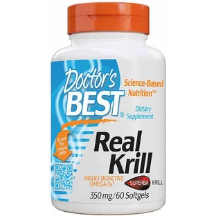 Doctor's Best Real Krill 350mg 60 softgels
