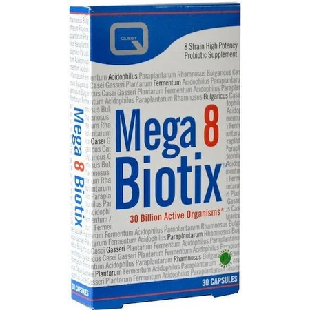 Quest Mega 8 Biotix Пробіотики 30 капс.: ціни та характеристики