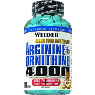 Weider Arginine Ornithine 4000 180 капсул