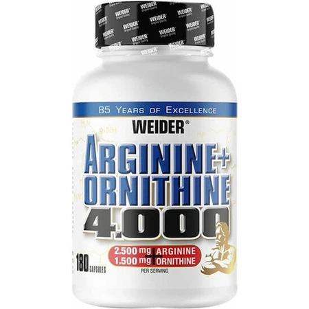 Weider Arginine Ornithine 4000 180 капсул: ціни та характеристики