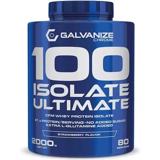 Galvanize Nutrition 100 Isolate Ultimate сироватковий протеїн зі смаком полуниці 2 кг