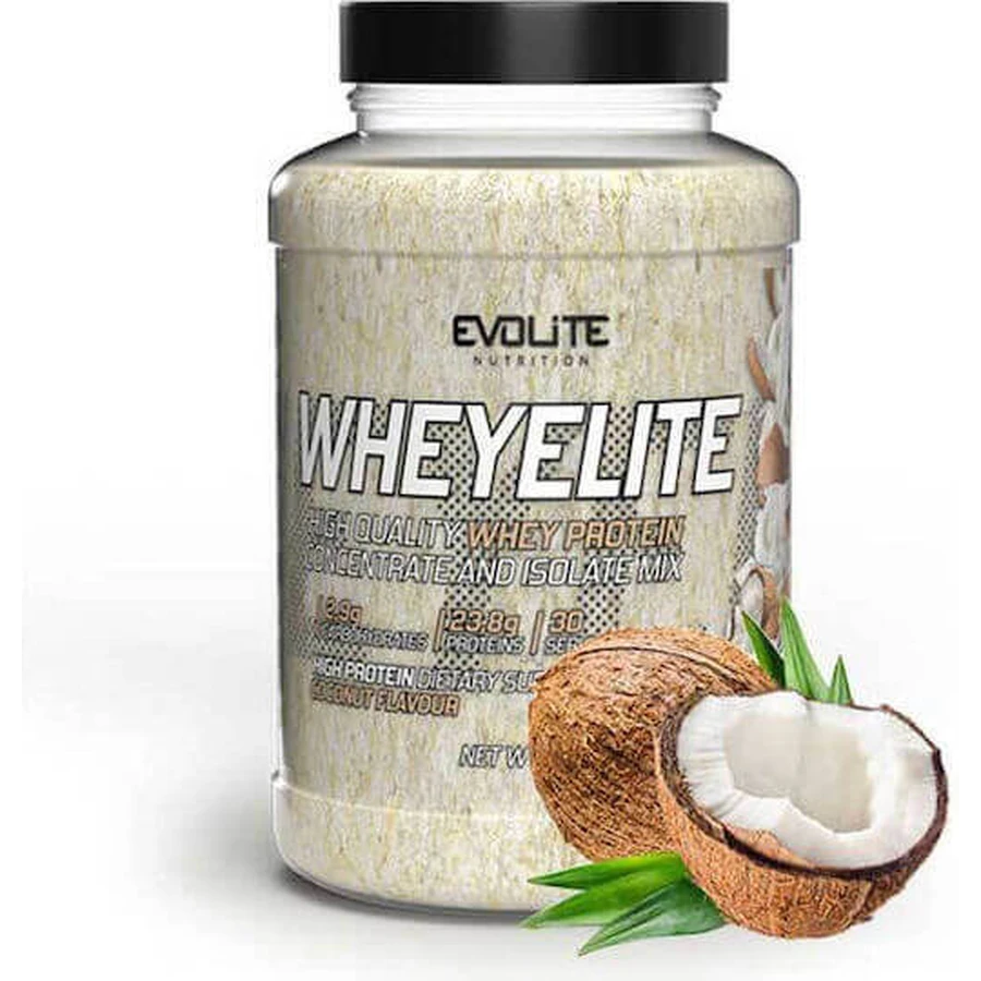 Evolite Whey Сывороточный протеин Elite Whey Protein со вкусом кокоса 900гр: цены и характеристики