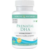 Nordic Naturals Веганська пренатальна DHA олія печінки тріски 500 мг 60 м'яких гелів без смаку