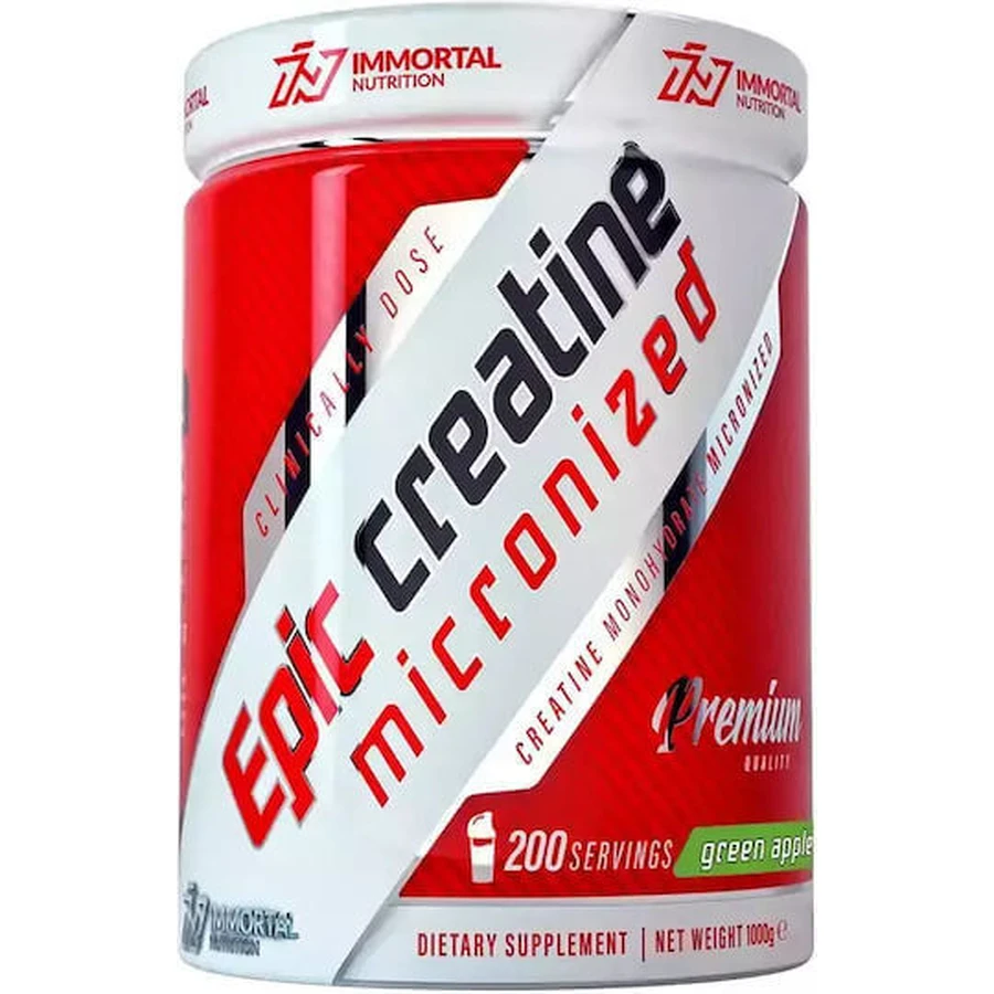 Immortal Nutrition Epic Creatine Epic Creatine 5000mg Green Apple 1000gr: ціни та характеристики