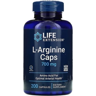 Life Extension Аргинин 700 мг 200 капсул