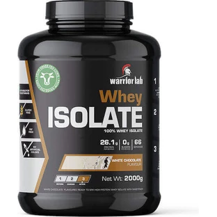 Warrior Lab Изолят сывороточного протеина Whey Protein Isolate без глютена со вкусом белого шоколада 2 кг