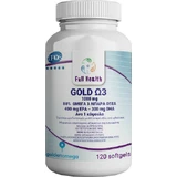 Рыбий жир Full Health Gold Ω3 1000 мг 120 капс неароматизированный