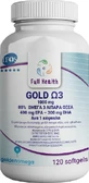 Рыбий жир Full Health Gold Ω3 1000 мг 120 капс неароматизированный