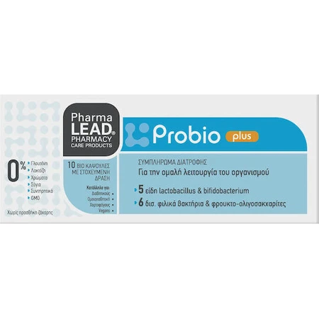 Пробіотики Pharmalead Probio Plus 10 капс.: ціни та характеристики