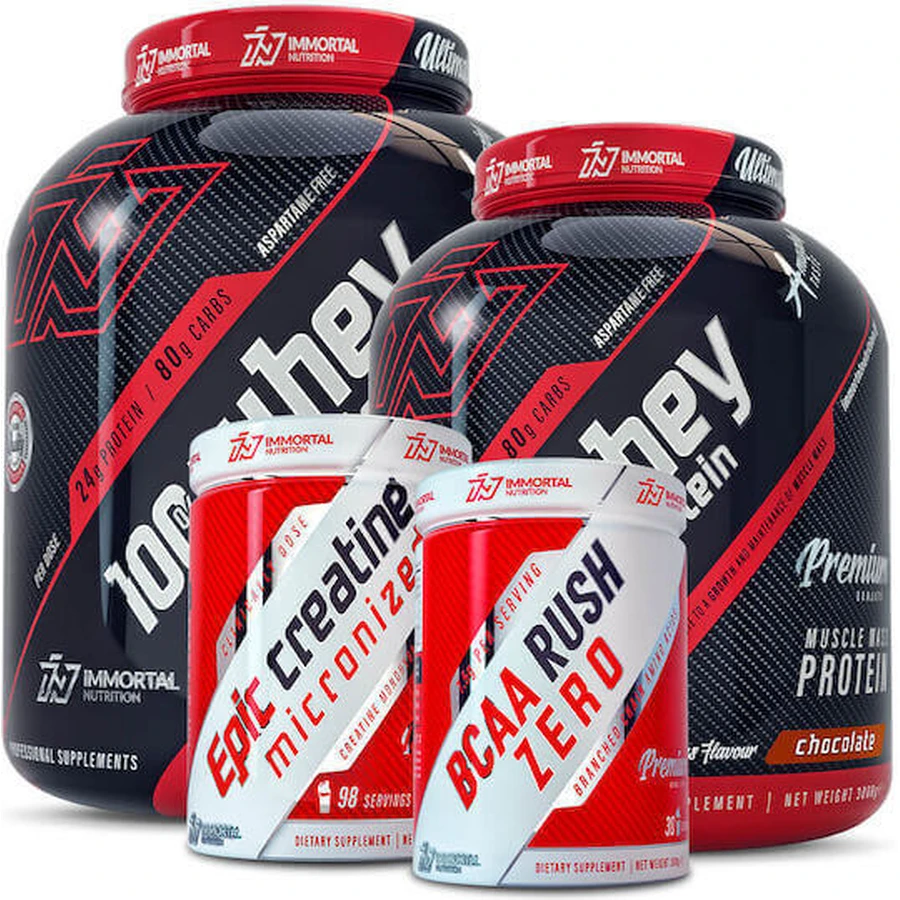 Immortal Nutrition 100% сироватковий масовий протеїн: ціни та характеристики