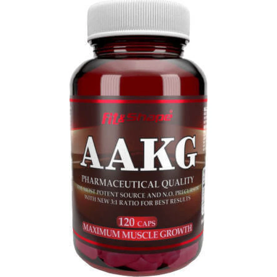 Fit & Shape AAKG 120 капсул без ароматизаторов: цены и характеристики