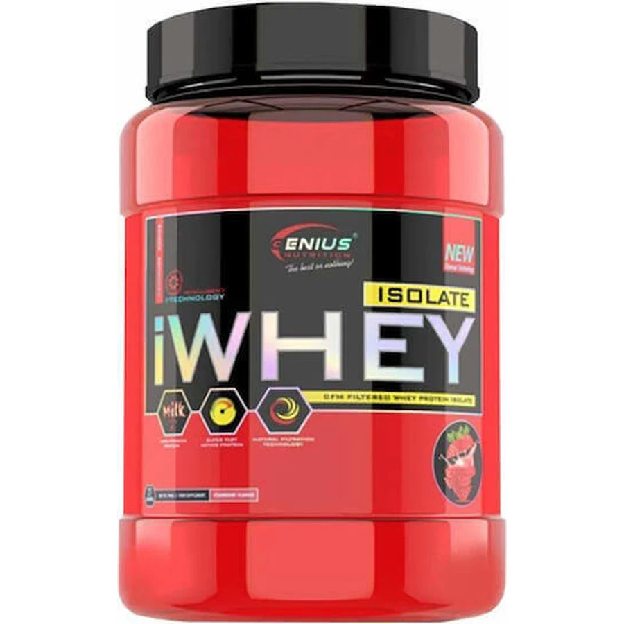 Genius Nutrition iWhey Сироватковий протеїн зі смаком полуниці 2 кг: ціни та характеристики