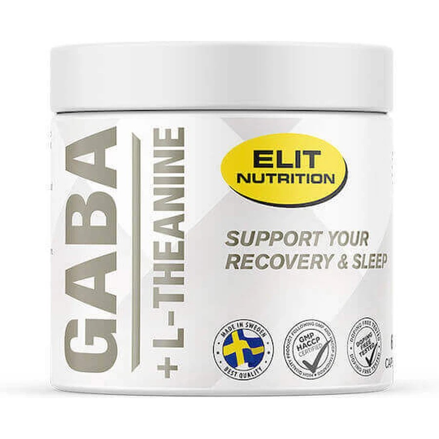 Elit Nutrition GABA + L-Theanine 60 капсул: цены и характеристики