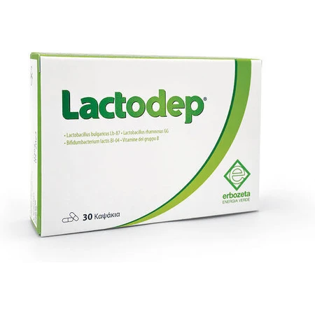 Пробіотики Erbozeta Lactodep 30 капс.: ціни та характеристики