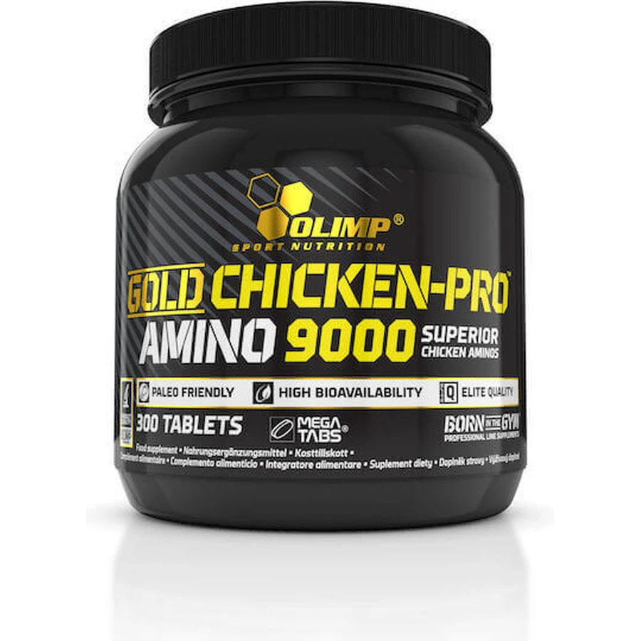 Olimp Sport Nutrition Gold Chicken Chicken Pro Amino 9000 300 таблеток без вкуса: цены и характеристики