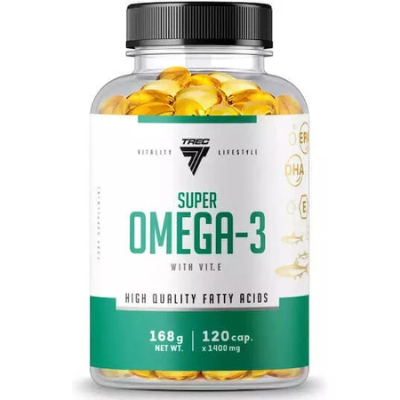 Риб'ячий жир Trec Super Omega 3 120 капс.: ціни та характеристики