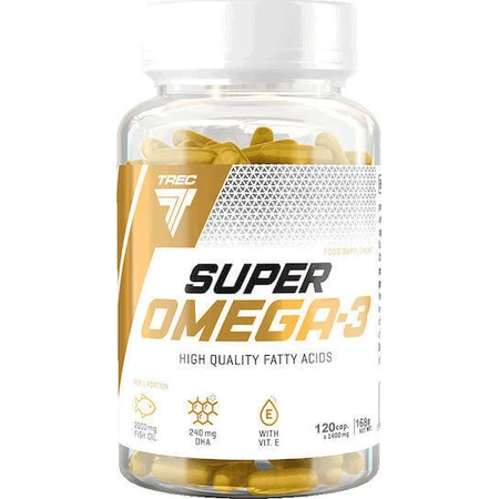 Риб'ячий жир Trec Super Omega 3 120 капс.: ціни та характеристики