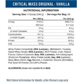 Applied Nutrition Critical Mass Original с креатином и банановым вкусом 6 кг