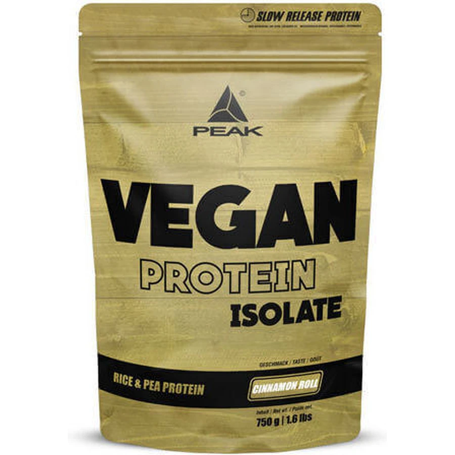 Веганський безлактозний протеїновий ізолят Peak Nutrition зі смаком кориці в рулоні 750гр: ціни та характеристики